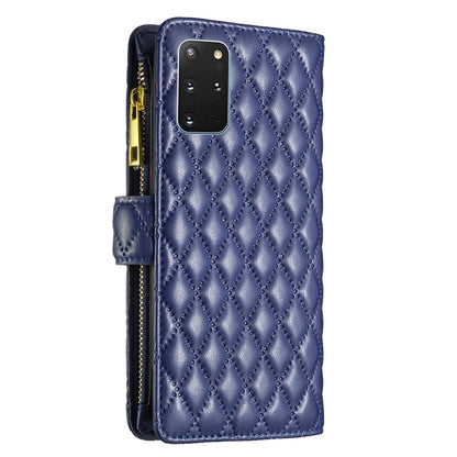 Diamond Lattice Zipper Wallet Leather Flip Phone Case, For Samsung Galaxy S20+, For Samsung Galaxy S20 Ultra, For Samsung Galaxy S20 FE / S20 FE 5G, For Samsung Galaxy A03 166mm EU Version, For Samsung Galaxy A03s / A02s, For Samsung Galaxy A12        ...