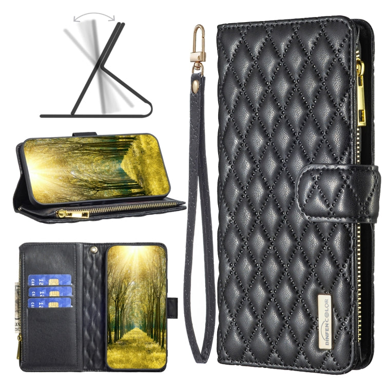 Diamond Lattice Zipper Wallet Leather Flip Phone Case, For Samsung Galaxy A22 5G, For Samsung Galaxy A23 4G, For Samsung Galaxy A31, For Samsung Galaxy A32 4G, For Samsung Galaxy A32 5G, For Samsung Galaxy A33 5G, For Samsung Galaxy A41                ...
