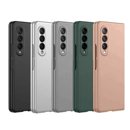 Oil-sprayed Bare Metal Feel Ultra-thin Folding Phone Case, For Samsung Galaxy Z Fold4
