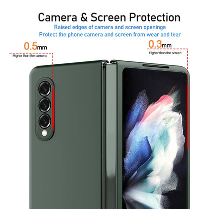 Oil-sprayed Bare Metal Feel Ultra-thin Folding Phone Case, For Samsung Galaxy Z Fold4