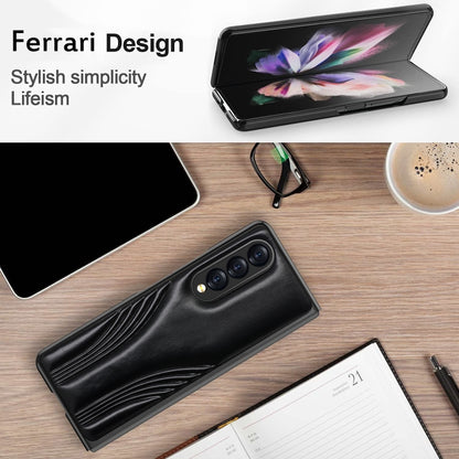 Embossed Folding Phone Case, For Samsung Galaxy Z Fold4