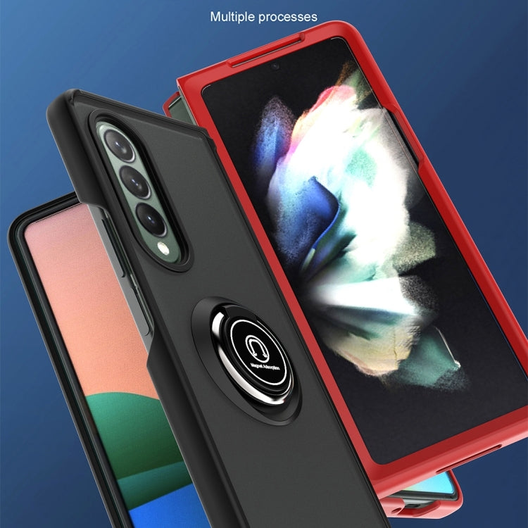 Q Shadow 1 Series TPU + PC Holder Phone Case, For Samsung Galaxy Z Fold4