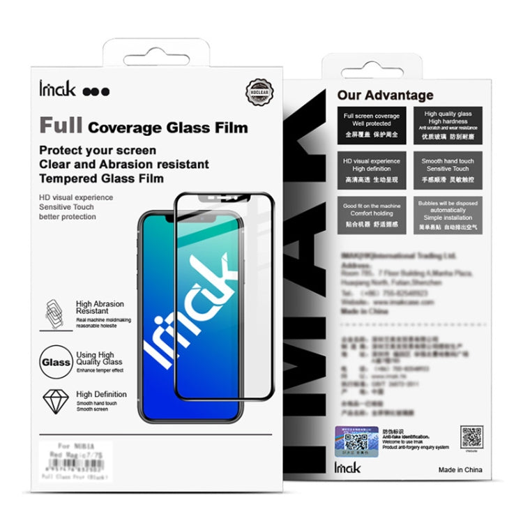 IMAK 9H Surface Hardness Full Screen Tempered Glass Film Pro+ Series, For Honor Magic4 Lite 5G, For Honor X9 4G 5G, For OPPO K10 Pro 5G, For Realme C21, For Xiaomi Note 11T Pro 5G / Note 11T Pro+ 5G, For vivo iQOO Neo6 5G                               ...