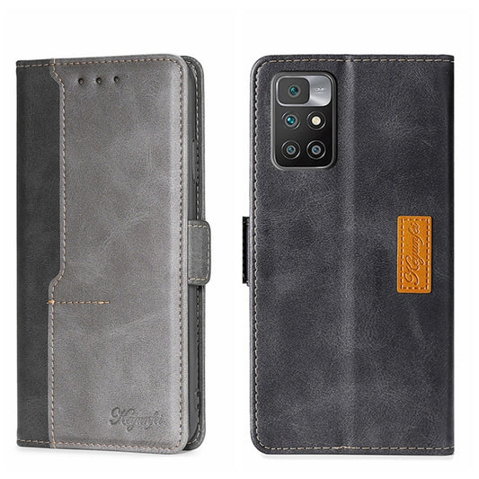 Contrast Color Side Buckle Leather Phone Case, For Xiaomi Redmi 10, For Xiaomi Redmi Note 11T Pro/Redmi Note 11T Pro+ 5G, For Xiaomi Redmi Note 11 5G/Poco M4 Pro 5G, For Xiaomi Redmi Note 11 Pro 5G/Redmi Note 11 Pro+ 5G, For Xiaomi Mix 4