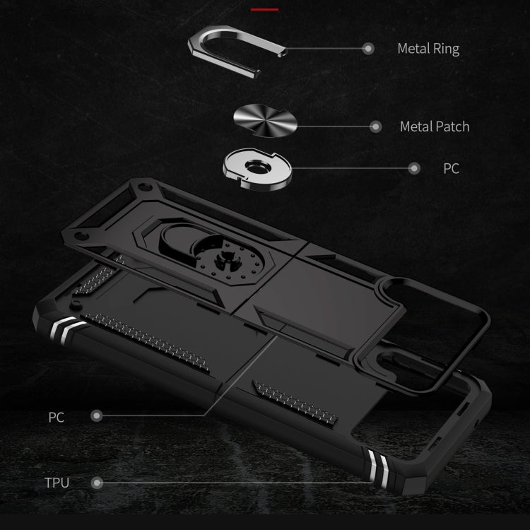 Shockproof TPU + PC Protective Case with 360 Degree Rotating Holder, For Samsung Galaxy Z Flip4
