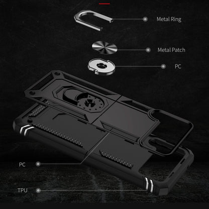 Shockproof TPU + PC Protective Case with 360 Degree Rotating Holder, For Samsung Galaxy Z Flip4