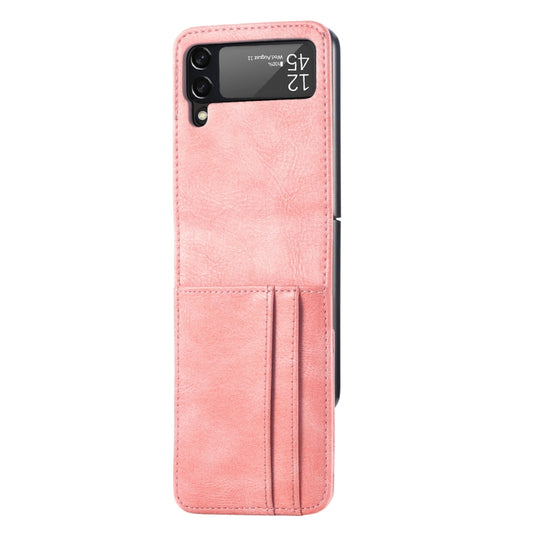 Vertical Flip Card Slot Leather Phone Case, For Samsung Galaxy Z Flip4 5G