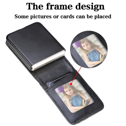 Vertical Flip Card Slot Leather Phone Case, For Samsung Galaxy Z Flip4 5G