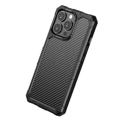 Carbon Fiber Shockproof Phone Case, For iPhone 14, For iPhone 14 Plus, For iPhone 14 Pro, For iPhone 14 Pro Max