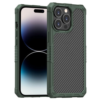 Carbon Fiber Shockproof Phone Case, For iPhone 14, For iPhone 14 Plus, For iPhone 14 Pro, For iPhone 14 Pro Max