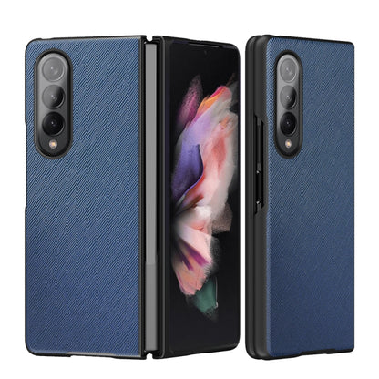 Cross Pattern Foldable Protective Phone Case, For Samsung Galaxy Z Fold4 5G
