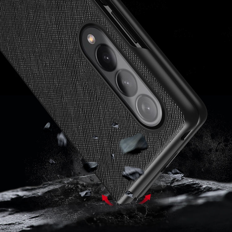 Cross Pattern Foldable Protective Phone Case, For Samsung Galaxy Z Fold4 5G