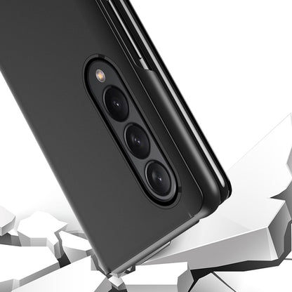 Single Electroplating Flip Mirror Shockproof Phone Case, For Samsung Galaxy Z Fold4 5G