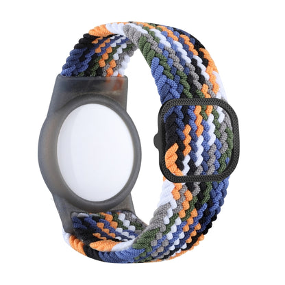 Tracking Locator Nylon Weave Wristband Anti-Lost TPU Case For AirTag 2nd Gen / AirTag 1st Gen