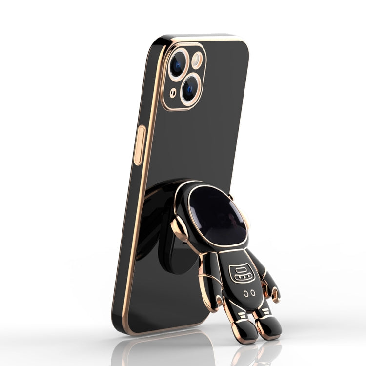 Plating Astronaut Holder Phone Case, For iPhone 12 Pro, For iPhone 12, For iPhone 12 mini, For iPhone 11 Pro Max, For iPhone 11 Pro