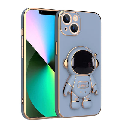 Plating Astronaut Holder Phone Case, For iPhone 12 Pro, For iPhone 12, For iPhone 12 mini, For iPhone 11 Pro Max, For iPhone 11 Pro