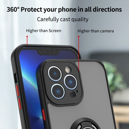 Q Shadow 1 Series TPU + PC Phone Case with Ring Holder, For iPhone 14 Pro Max, For iPhone 14 Pro, For iPhone 14 Max, For iPhone 14