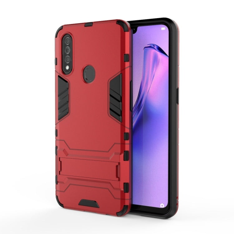 Shockproof PC + TPU with Holder, For OPPO A8, For Huawei Y7p / P40 Lite E, For Huawei Enjoy 10E, For Galaxy A70e