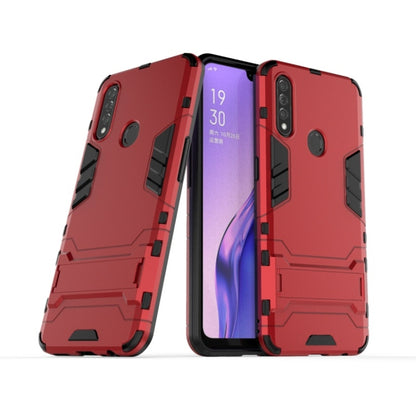 Shockproof PC + TPU with Holder, For OPPO A8, For Huawei Y7p / P40 Lite E, For Huawei Enjoy 10E, For Galaxy A70e