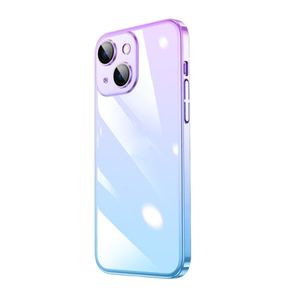 Transparent Electroplated PC Gradient Phone Case, For iPhone 14, For iPhone 14 Plus, For iPhone 14 Pro, For iPhone 14 Pro Max