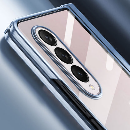 Full Body Integrated Electroplating Hinge Phone Case, For Samsung Galaxy Z Fold4