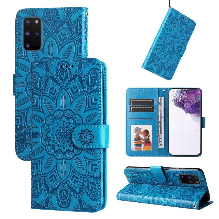 Embossed Sunflower Leather Phone Case, For Samsung Galaxy S22 5G, For Samsung Galaxy S22+ 5G, For Samsung Galaxy S22 Ultra 5G, For Samsung Galaxy S21 5G, For Samsung Galaxy S21+ 5G, For Samsung Galaxy S21 Ultra 5G, For Samsung Galaxy S21 FE 5G         ...