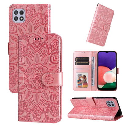 Embossed Sunflower Leather Phone Case, For Samsung Galaxy A13 4G, For Samsung Galaxy A13 5G, For Samsung Galaxy A22 4G / M22 / M32 4G Global, For Samsung Galaxy A22 5G, For Samsung Galaxy A23 4G/5G / M23 5G / F23 5G, For Samsung Galaxy A32 4G          ...