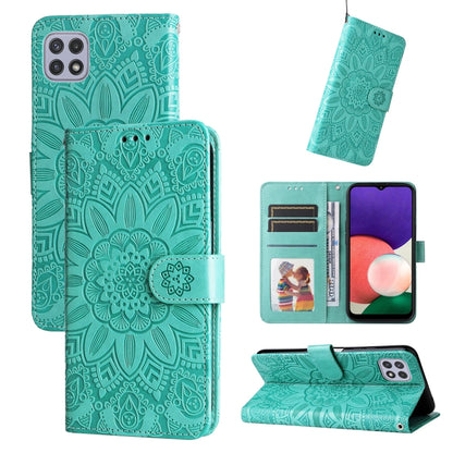Embossed Sunflower Leather Phone Case, For Samsung Galaxy A13 4G, For Samsung Galaxy A13 5G, For Samsung Galaxy A22 4G / M22 / M32 4G Global, For Samsung Galaxy A22 5G, For Samsung Galaxy A23 4G/5G / M23 5G / F23 5G, For Samsung Galaxy A32 4G          ...