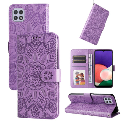 Embossed Sunflower Leather Phone Case, For Samsung Galaxy A13 4G, For Samsung Galaxy A13 5G, For Samsung Galaxy A22 4G / M22 / M32 4G Global, For Samsung Galaxy A22 5G, For Samsung Galaxy A23 4G/5G / M23 5G / F23 5G, For Samsung Galaxy A32 4G          ...