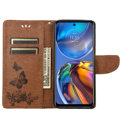 Butterflies Embossing Horizontal Flip Leather Phone Case, For Motorola Moto E32, For Samsung Galaxy A03, For Samsung Galaxy Xcover6 Pro