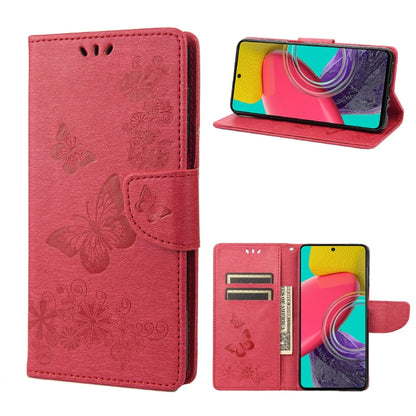 Butterflies Embossing Horizontal Flip Leather Phone Case, For Motorola Moto E32, For Samsung Galaxy A03, For Samsung Galaxy Xcover6 Pro
