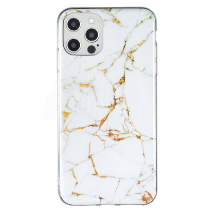 IMD Marble Pattern TPU Phone Case, For iPhone 13 mini, For iPhone 13, For iPhone 13 Pro, For iPhone 13 Pro Max, For iPhone 12 mini, For iPhone 12 / 12 Pro, For iPhone 12 Pro Max, For iPhone 11
