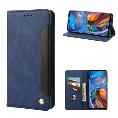 Skin Feel Splicing Leather Phone Case, For Motorola Moto E32, For Samsung Galaxy A03, For Samsung Galaxy Xcover6 Pro