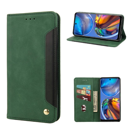 Skin Feel Splicing Leather Phone Case, For Motorola Moto E32, For Samsung Galaxy A03, For Samsung Galaxy Xcover6 Pro