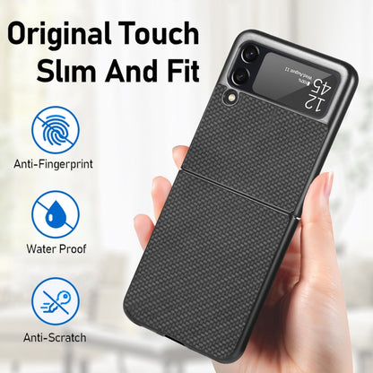 Cross Pattern Slim PC Protective Phone Case, For Samsung Galaxy Z Flip4 5G