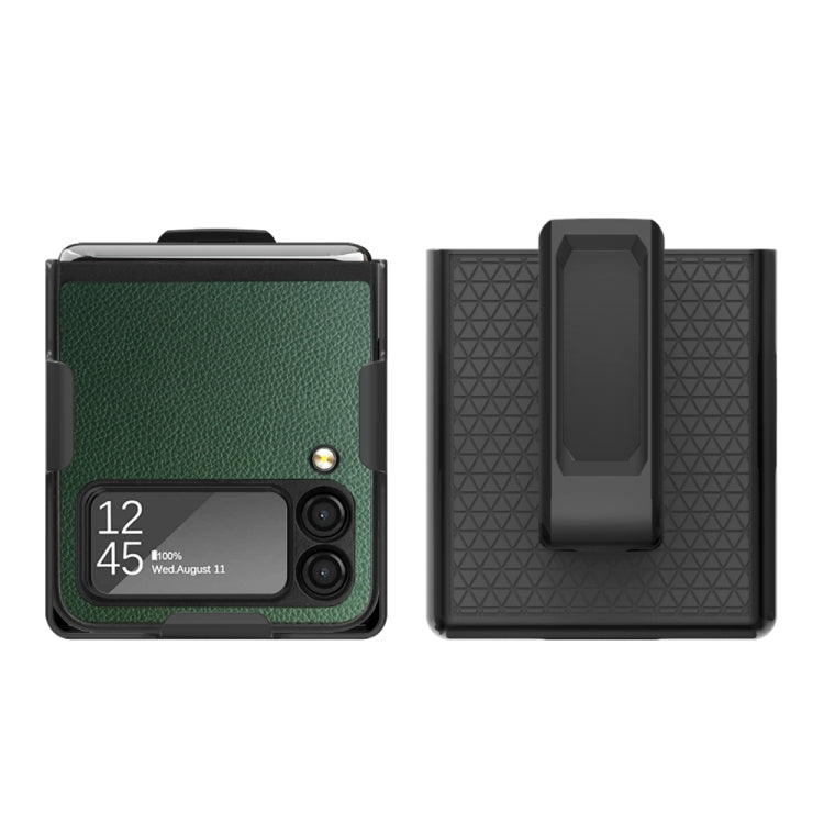 Litchi Texture Shockproof Phone Case, For Samsung Galaxy Z Flip3 5G