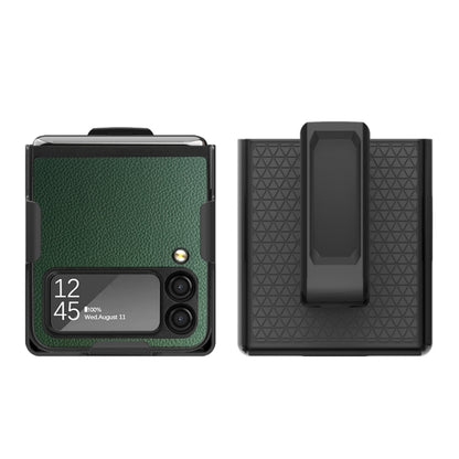 Litchi Texture Shockproof Phone Case, For Samsung Galaxy Z Flip3 5G