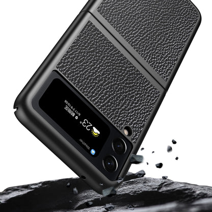 Litchi Texture All Inclusive Shockproof Protective Phone Case, For Samsung Galaxy Z Flip4