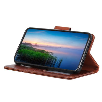 Nappa Texture Leather Phone Case, For Samsung Galaxy M13 4G