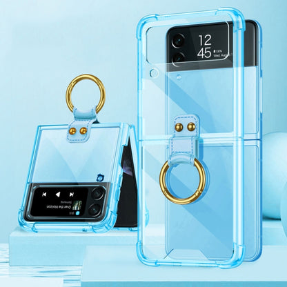 GKK Airbag Protective Phone Case with Ring, For Samsung Galaxy Z Flip4