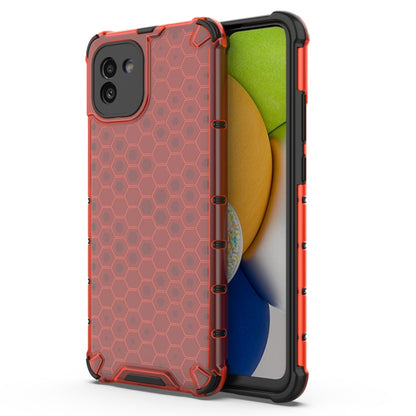 Honeycomb PC + TPU Phone Case, For Samsung Galaxy A03 EU Version