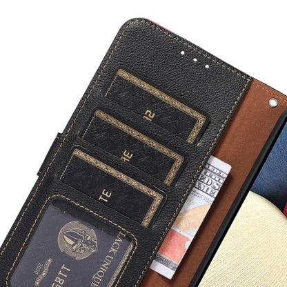 KHAZNEH Litchi Texture Leather RFID Phone Case, For Samsung Galaxy M13 4G Global Version