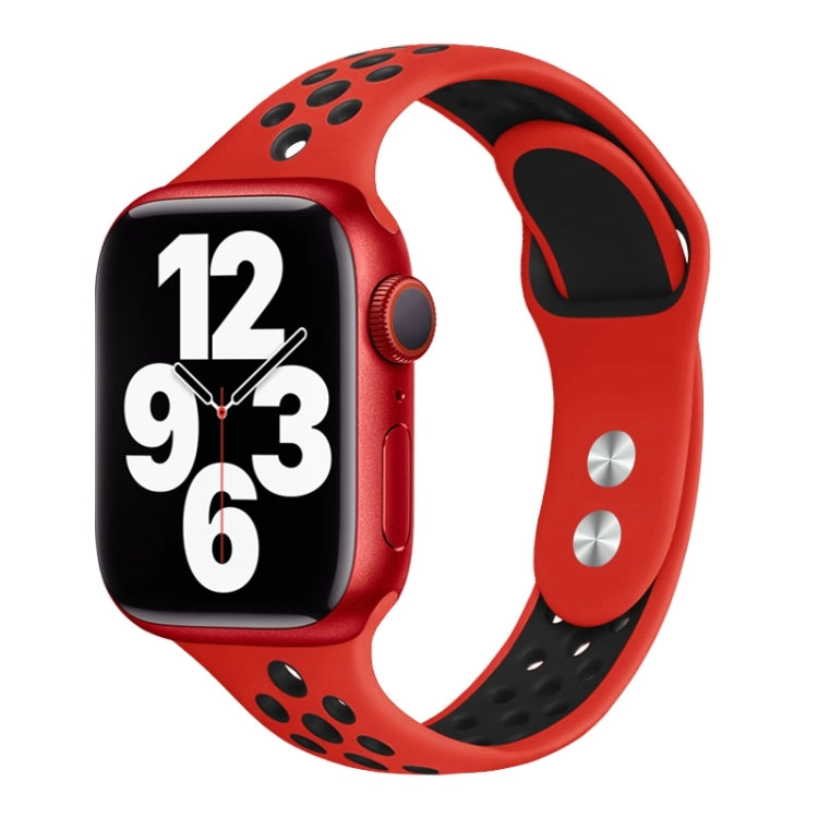 Double Nail Small Waist Watch Band For Apple Watch Series, 7 45mm / 6&SE&5&4 44mm / 3&2&1 42mm, 7 41mm / 6&SE&5&4 40mm / 3&2&1 38mm