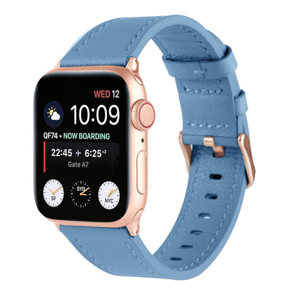 Universal Genuine Leather Watch Band For Apple Watch Series, 7 45mm / 6&SE&5&4 44mm / 3&2&1 42mm, 7 41mm / 6&SE&5&4 40mm / 3&2&1 38mm