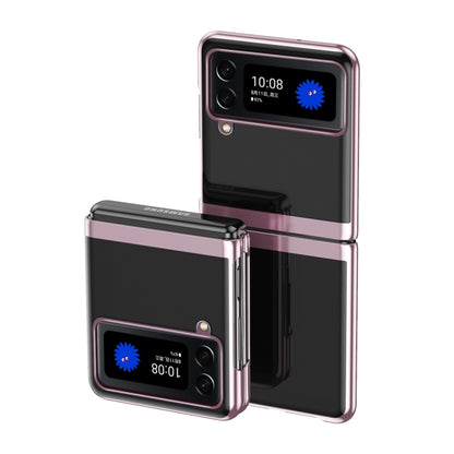 Electroplating Transparent Shockproof Phone Case, For Samsung Galaxy Z Fold4, For Samsung Galaxy Z Flip4