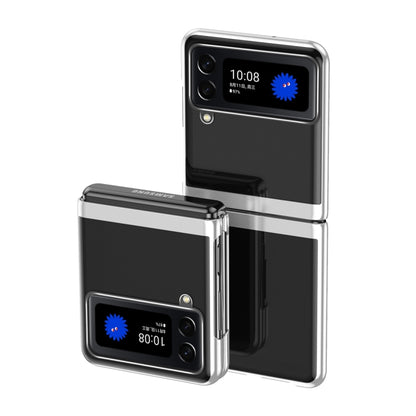 Electroplating Transparent Shockproof Phone Case, For Samsung Galaxy Z Fold4, For Samsung Galaxy Z Flip4