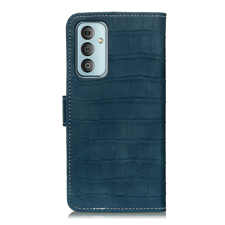 Magnetic Crocodile Texture Horizontal Flip Leather Case with Holder & Card Slots & Wallet, For Samsung Galaxy M13 4G