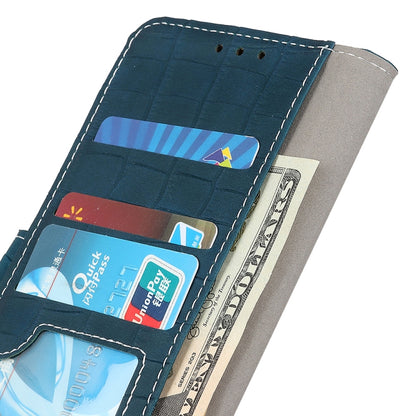 Magnetic Crocodile Texture Horizontal Flip Leather Case with Holder & Card Slots & Wallet, For Samsung Galaxy M13 4G