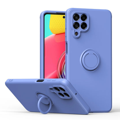 Ring Kickstand Silicone Phone Case, For Honor X8, For Samsung Galaxy M53 5G, For Samsung Galaxy Note20 Ultra, For Xiaomi Poco F4 GT