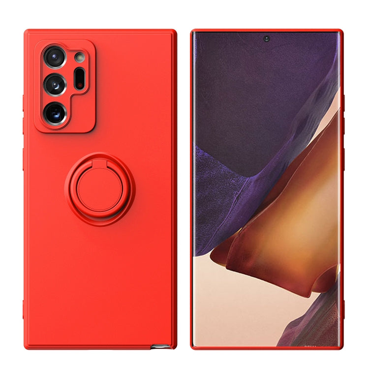 Ring Kickstand Silicone Phone Case, For Honor X8, For Samsung Galaxy M53 5G, For Samsung Galaxy Note20 Ultra, For Xiaomi Poco F4 GT